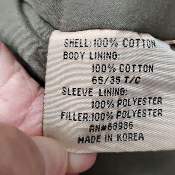 WFS mens winter coat. Kahai green. Size XL. Pockets and more Pockets. - Picture 10 of 16